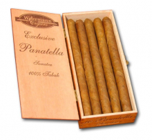 Woermann Exclusive Cigars Panatella, 10er Holzbox